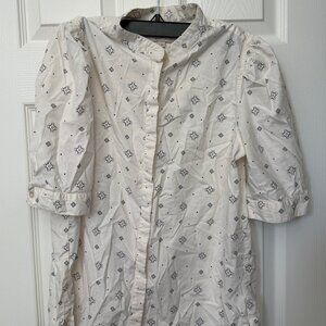 LOFT cotton blouse